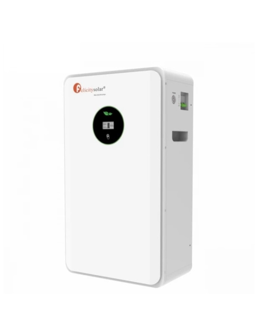 Автономна соларна система 9.3 kW + инвертор Deye 8 kw + 5.12 kwh литиева батерия - Монофазна 3