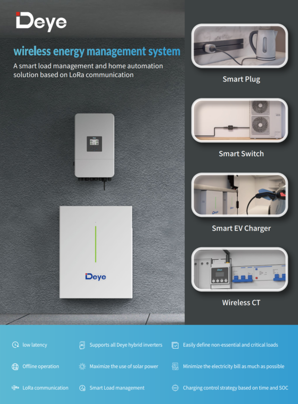 Deye Smart EV Charger — 7 kW / 22 kW | 32A | AC зарядна станция за електромобили 6